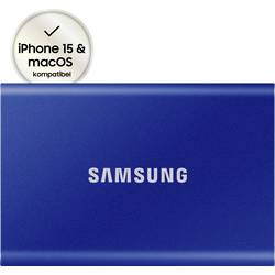 Samsung Portable T7 2 TB, externí SSD disk, USB 3.2 (Gen 2) , modrá