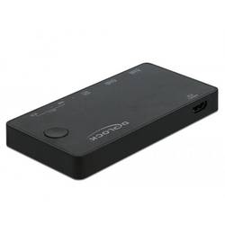 Delock 11477 1 + 5 portů přepínač KVM HDMI klávesnice 3840 x 2160 Pixel