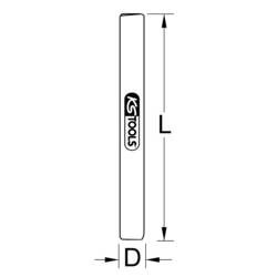 KS Tools 515.1385 5151385 spojovací kolík zástrčného klíče Pohon (šroubovák) 3/4 46 mm 1 ks