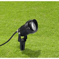 Sygonix SY-6612934 LED zahradní svítidlo LED LED 1 W černá