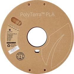 Polymaker 70976 PolyTerra vlákno pro 3D tiskárny PLA plast Nižší obsah plastů 1.75 mm 1000 g hnědé dřevo (hedvábně matné) 1 ks