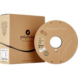 Polymaker 70976 PolyTerra vlákno pro 3D tiskárny PLA plast Nižší obsah plastů 1.75 mm 1000 g hnědé dřevo (hedvábně matné) 1 ks