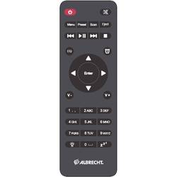 Albrecht DR 690 27690 internetové stolní rádio, internetové, DAB+, FM, CD, Bluetooth, internet