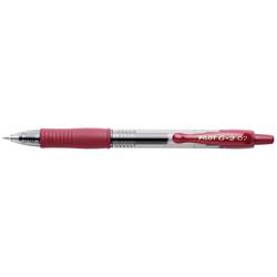 Pilot gelové inkoustové kuličkové pero G-2 N/A červená 0.4 mm
