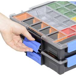 Allit EuroPlus Pro K44/36 kufřík na součástky (d x š x v) 355 x 440 x 76 mm přihrádek: 36 Box Obsah 1 ks