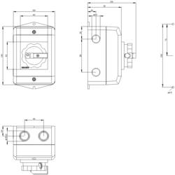 izolační hmota černá 4pólový 6 mm² 16 A 690 V/AC Siemens 3LD20641TC51