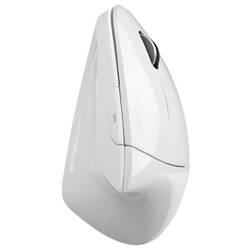 Perixx PERIMICE-813 W optická ergonomická myš, přenos bezdrátový, Bluetooth®, 800 dpi, 1200 dpi, 1600 dpi, bílá
