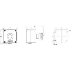 Siemens 3SU18510NB002AA2 3SU1851-0NB00-2AA2 pouzdro IP66, IP67, IP69 / IP69K 1 ks
