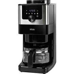 Silva Homeline KA-M 200 INOX kávovar černá, Inox připraví šálků najednou=4 displej, skleněná konvice, s funkcí filtrování kávy, funkce časovače, funkce