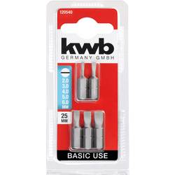 kwb 120540 křížový bit, 5dílná, 1/4 (6,3 mm)