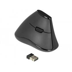 Delock 12622 optická ergonomická myš, přenos USB, 5 tlačítko, 1000 dpi, černá