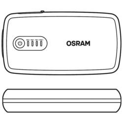 Osram Automotive systém pro rychlé startování auta BATTERYstart 300, OBSL300, max. startovací proud 300 A, 2x USB konektor