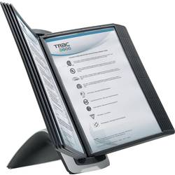 Durable stojan pohledové tabule SHERPA STYLE TABLE 10 - 5855 černá DIN A4 Počet dodaných průhledných tabulek 10