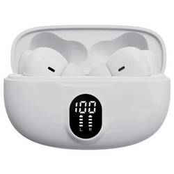 Denver TWE-57W WHITE špuntová sluchátka (In Ear) Bluetooth® stereo bílá mobil