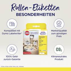 Avery-Zweckform etikety v roli 19 x 64 mm fólie bílá 450 ks trvalé A1933085 univerzální etikety