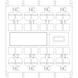 Siemens 3RH2911-2GA04 blok pomocných spínačů 1 ks