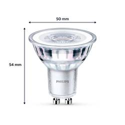 Philips LED 9290012178 LED Energetická třída (EEK2021) F (A - G) GU10 žárovka 3.5 W = 35 W teplá bílá (Ø x d) 50 mm x 54 mm 6 ks