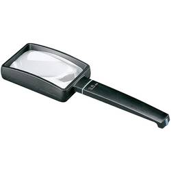 Eschenbach 2655750 ruční lupa zvětšení: 3.5 x, Velikost objektivu: (d x š) 75 mm x 50 mm, černá