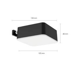 Philips LED Vynce 8720169265660 venkovní solární nástěnné osvětlení LED pevně vestavěné LED 1.5 W černá