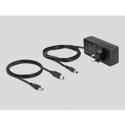 Delock 63670 USB Hub 10 portů USB-A USB 3.1 Gen1 5 GBit/s s konektorem USB C šedá 63670