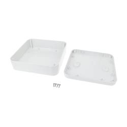 Hammond Electronics 1556HAWH univerzální pouzdro 200 x 200 x 70 plast ABS zpomalující hoření bílá 1 ks