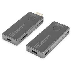 Digitus DS-55324 HDMI bezdrátový přenos (sada) 30 m 3840 x 2160 Pixel integrovaný LED ukazatel, mobilní varianta