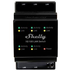 Shelly Shelly LAN Switch Shelly relé na DIN lištu
