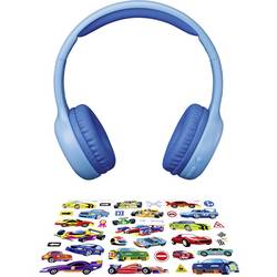 Lenco HPB-110BU sluchátka uzavřená (Over Ear) Bluetooth® modrá