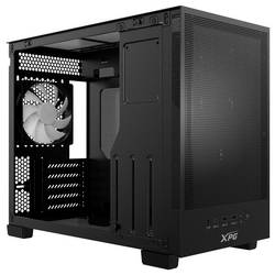 ADATA VALOR MESH NANO midi tower PC skříň černá 1 předinstalovaný ventilátor, prachový filtr
