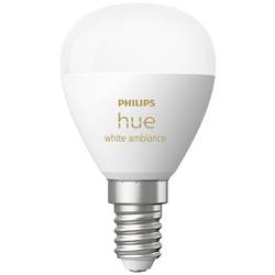 Philips Hue Hue LED žárovka 8719514491106 Energetická třída (EEK2021): F (A - G) Hue White Ambiance Luster E14 5.1 W teplá až studená bílá
