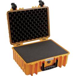 B & W International outdoor.cases Typ 5000 outdoorový kufřík, 22.2 l, (š x v x h) 470 x 365 x 190 mm, oranžová, 5000/O/SI