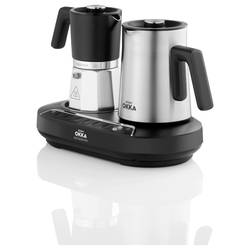 arzum OK0027-0500 mokka automat černá, chrom připraví šálků najednou=5 s automatickým pěnovačem mléka