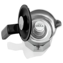 arzum OK0027-0500 mokka automat černá, chrom připraví šálků najednou=5 s automatickým pěnovačem mléka