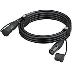 Neutrik NKE5E-E1E1-M0010 RJ45 síťové kabely, propojovací kabely CAT 5e 1 m černá vhodné pro venkovní oblast 1 ks