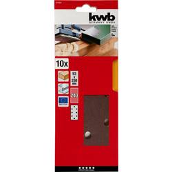 kwb 818124 brusný papír Zrnitost 240 (d x š) 230 mm x 93 mm 10 ks