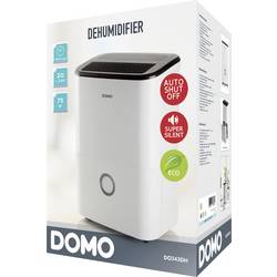 DOMO DO343DH odvlhčovač vzduchu, DO343DH, 75 m², 440 W, 20 l/den, bílá, černá
