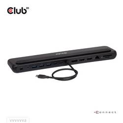 club3D USB-C® dokovací stanice CSV-2541 napájení USB-C®