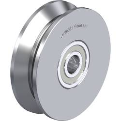 Blickle 755321 DSPK 75K Kolečko s dvojitým nákolkem Ø kola: 75 mm nosnost (max.): 250 kg 1 ks