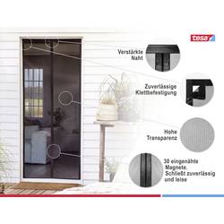 tesa Fliegengitter 55384-00000-00 Magnetický závěs (š x v) 0.90 m x 2.10 m antracitová 1 ks