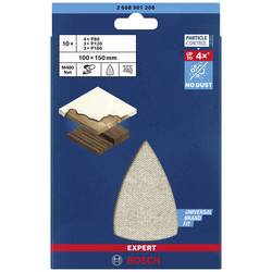Bosch Accessories EXPERT M480 2608901208 sada brusných sítí s otvory Zrnitost 80, 80, 80, 80, 120, 120, 120, 180, 180, 180 (d x š) 150 mm x 100 mm 10 ks