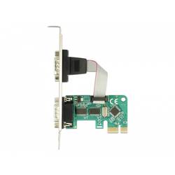 Delock 89918 karta PCI-Express PCIe vč. nízkoprofilového krycího plechu na prázdný slot