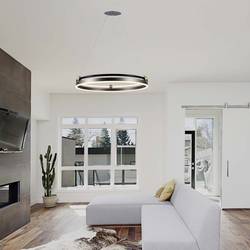 V-TAC VT-7579 23097 LED závěsný lustr LED Energetická třída (EEK2021): E (A - G) 30 W bílá