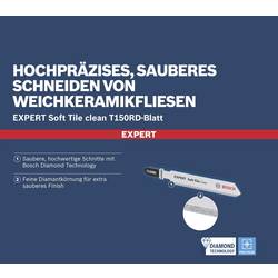 Bosch Accessories 2608900567 EXPERT „Sčasto Tile Clean“ T 150 RD, list pily děrovky, 3 ks 3 ks