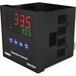 Emko ESM-9920.5.20.0.1/01.02/0.0.0.0 2bodový, P, PI, PD, PID termostat Pt100, J , K, R , S , T -200 do 1700 °C relé 5 A, SSR (d x š x v) 96 x 96 x 96 mm