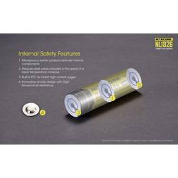 NiteCore NL1826 speciální akumulátor 18650 Li-Ion 3.7 V 2600 mAh 1 ks