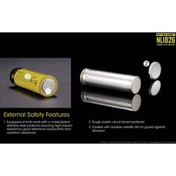 NiteCore NL1826 speciální akumulátor 18650 Li-Ion 3.7 V 2600 mAh 1 ks