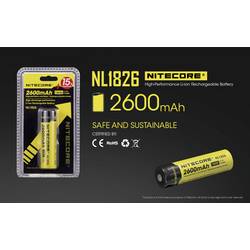 NiteCore NL1826 speciální akumulátor 18650 Li-Ion 3.7 V 2600 mAh 1 ks