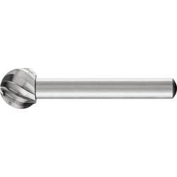 PFERD TOOLS 22420516 frézovací kolík , HSS, koule, 12 mm, Délka 51 mm, Vnější Ø 12 mm, Pracovní délka 10 mm, Ø hřídele 6 mm, 1 ks