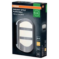 OSRAM HOMELIGHTING ENDURA Style Plate Wall 12W Stainless Steel 4099854461576 venkovní nástěnné LED osvětlení LED 12 W tmavě šedá