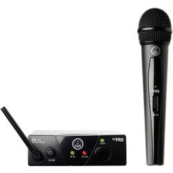 AKG WMS40Mini Vocal Set ISM1 ruční sada bezdrátového mikrofonu Druh přenosu:bezdrátový spínač